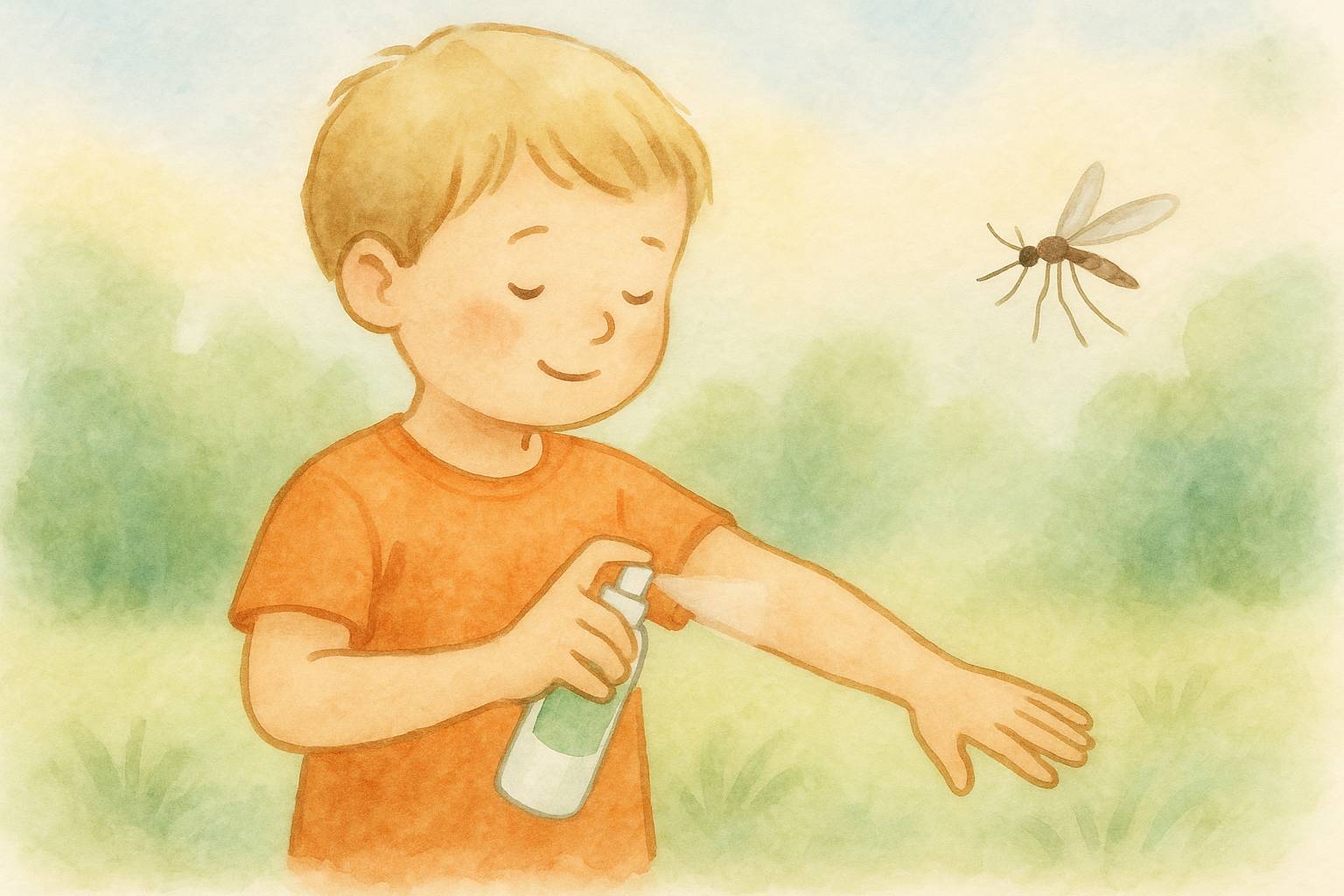 Focus sur les répulsifs anti-moustiques pour les enfants en extérieur