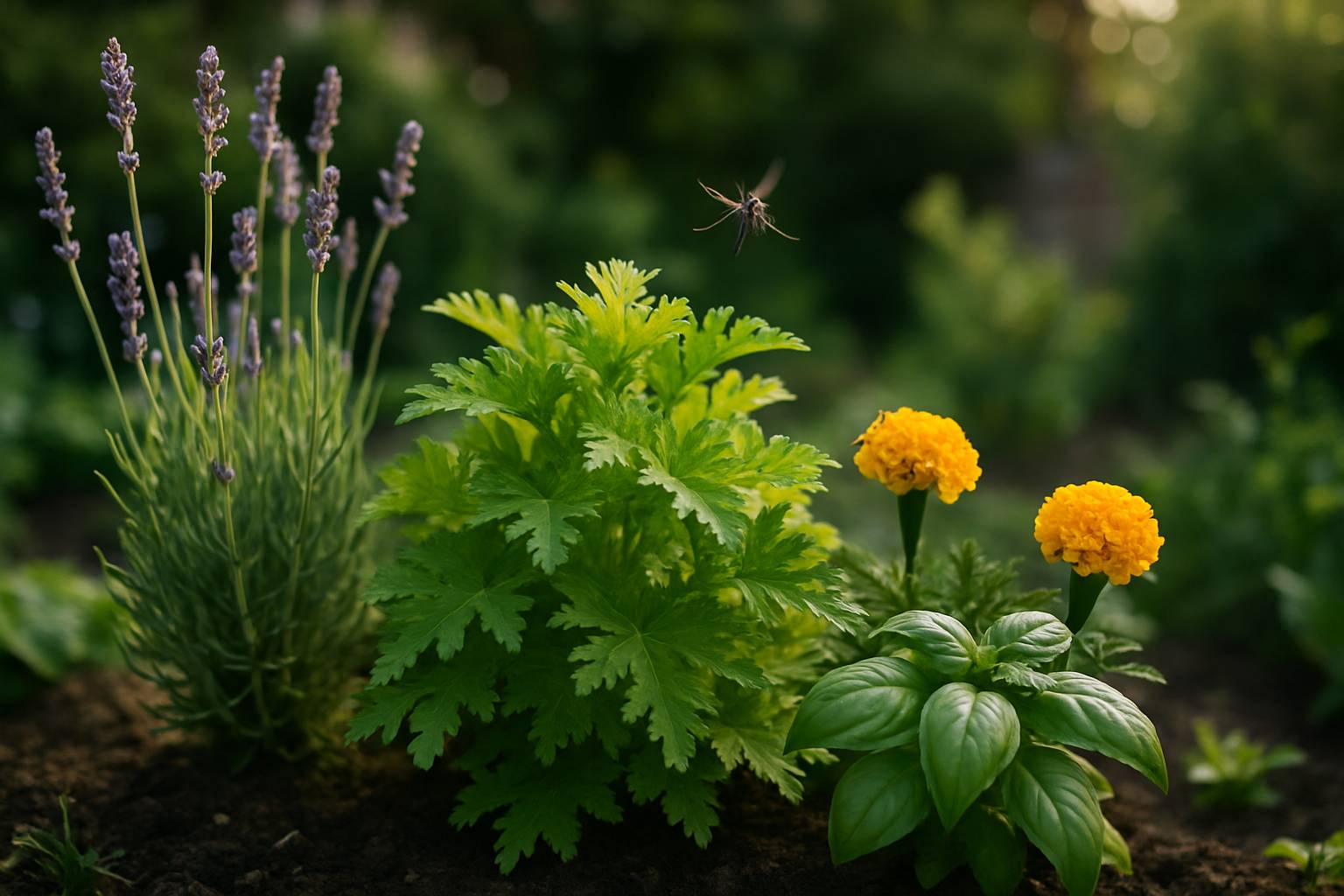 Les meilleures plantes pour repousser les moustiques naturellement dans votre jardin
